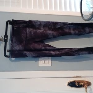 Workout leggings All In Motion women's size large blue and black